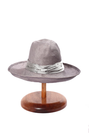 Maya Neumann Squash Hat - Grey Blue (Low Stock Enquire Before Ordering)