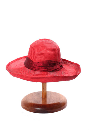 Maya Neumann Squash Hat - Red